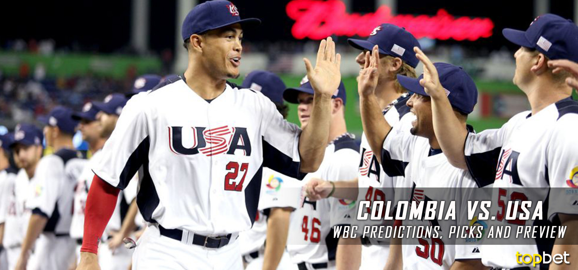 World Classic Baseball Colombia vs USA Predictions & Odds