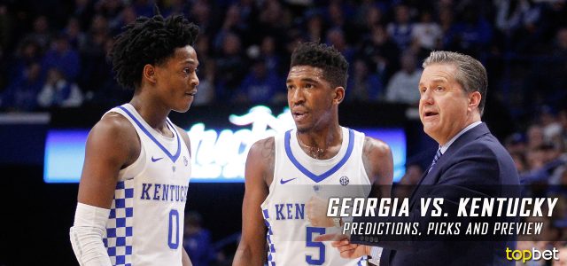 2017 SEC Tournament Quarterfinal Round – Georgia Bulldogs vs. Kentucky Wildcats Predictions, Picks and NCAA Basketball Betting Preview