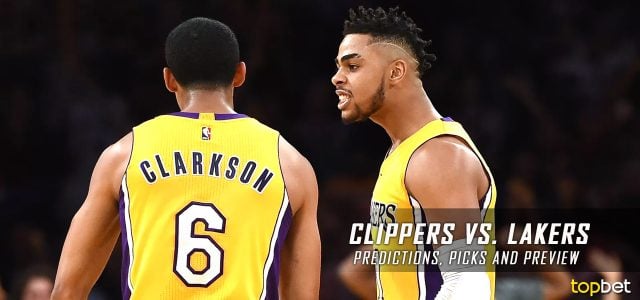 Los Angeles Clippers vs. Los Angeles Lakers Predictions, Picks and NBA Preview – March 21, 2017