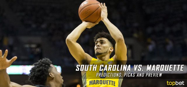 2017 March Madness Round of 64 – South Carolina Gamecocks vs. Marquette Golden Eagles Predictions, Picks and NCAA Basketball Betting Preview