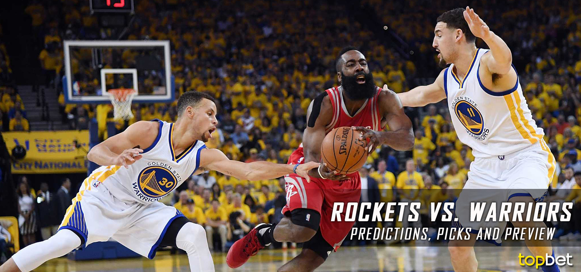 Rockets vs Warriors Predictions, Picks & Preview – March 2017