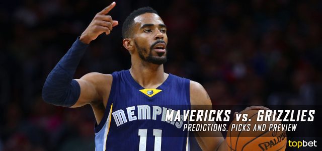 Dallas Mavericks vs. Memphis Grizzlies Predictions, Picks and NBA Preview – March 31, 2017