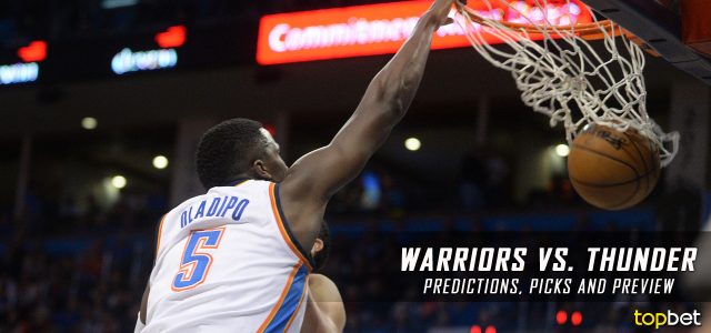 Golden State Warriors vs. Oklahoma City Thunder Predictions, Picks and NBA Preview – March 20, 2017