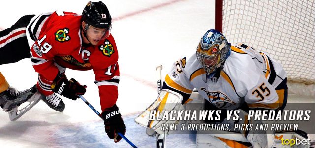 Chicago Blackhawks vs. Nashville Predators Predictions, Picks and Preview – 2017 Stanley Cup Playoffs – Western Conference First Round Game Three – April 17, 2017