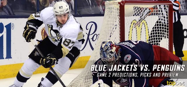 Columbus Blue Jackets vs. Pittsburgh Penguins Predictions, Picks and Preview – 2017 Stanley Cup Playoffs – Eastern Conference First Round Game Two – April 14, 2017