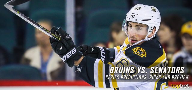 Boston Bruins vs. Ottawa Senators 2017 Eastern Conference First Round Series Predictions, Picks and Preview