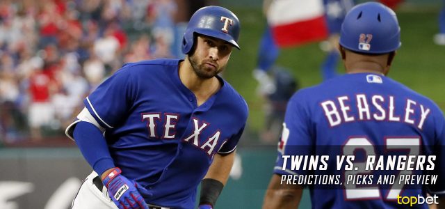 Minnesota Twins vs. Texas Rangers Predictions, Picks and MLB Preview – April 24, 2017