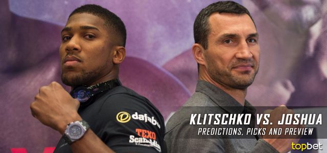 Anthony Joshua vs Wladimir Klitschko Predictions, Picks, Odds and Boxing Preview – April 29, 2017