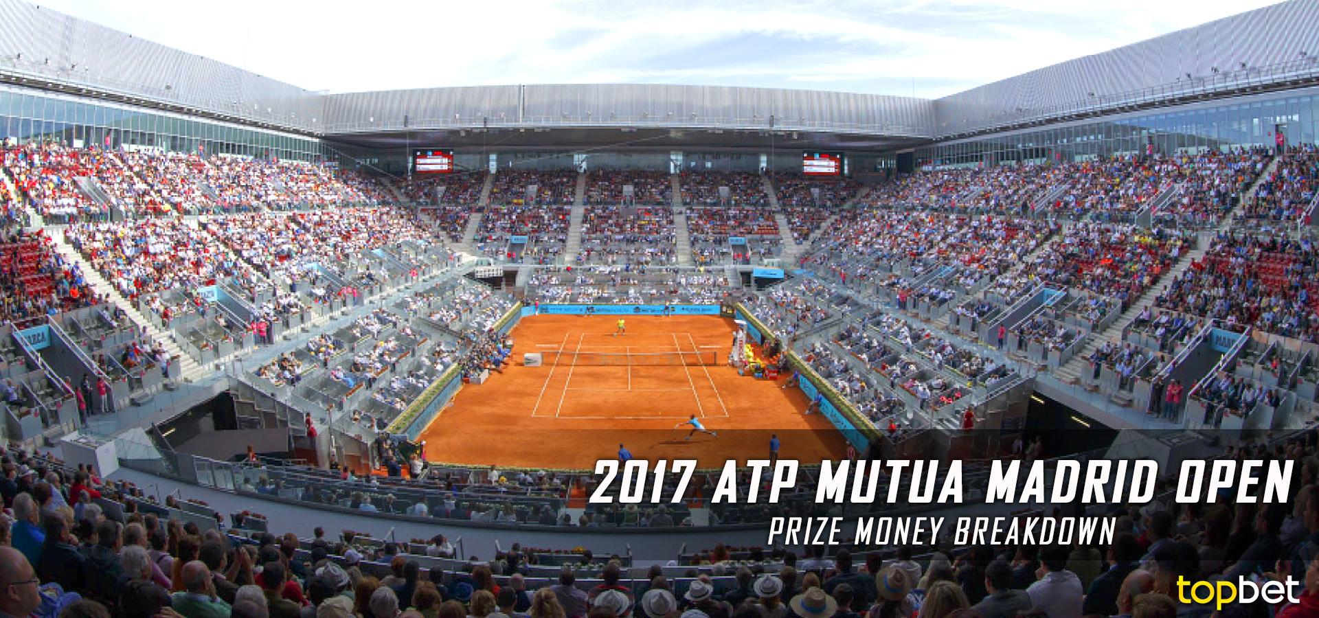 2017 ATP Mutua Madrid Open Purse and Prize Money Breakdown