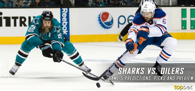 San Jose Sharks vs. Edmonton Oilers Predictions, Picks and Preview – 2017 Stanley Cup Playoffs – Western Conference First Round Game Five – April 20, 2017