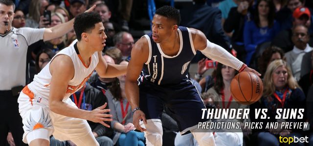 Oklahoma City Thunder vs. Phoenix Suns Predictions, Picks and NBA Preview – April 7, 2017