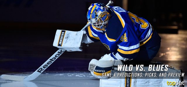 Minnesota Wild vs. St. Louis Blues Predictions, Picks and Preview – 2017 Stanley Cup Playoffs – Western Conference First Round Game Four – April 19, 2017