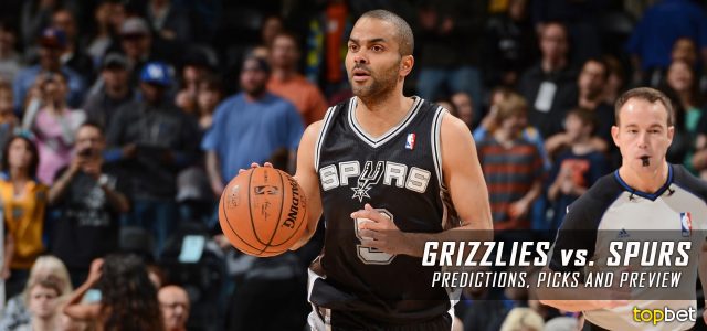 Memphis Grizzlies vs. San Antonio Spurs Predictions, Picks and NBA Preview – April 4, 2017