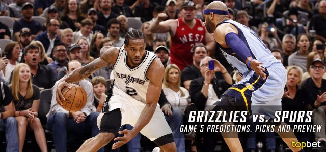 Memphis Grizzlies vs. San Antonio Spurs Predictions, Picks and Preview – 2017 NBA Playoffs – Western Conference First Round Game Five
