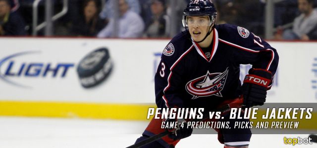 Pittsburgh Penguins vs. Columbus Blue Jackets Predictions, Picks and Preview – 2017 Stanley Cup Playoffs – Eastern Conference First Round Game Four – April 18, 2017