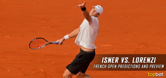 John Isner vs. Paolo Lorenzi Predictions, Odds, Picks and Tennis Betting Preview – 2017 French Open Second Round