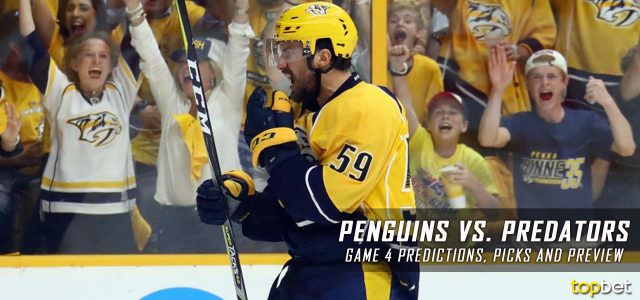 Pittsburgh Penguins vs. Nashville Predators Predictions, Picks, Odds and Preview – 2017 Stanley Cup Final Game Four