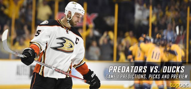Nashville Predators vs. Anaheim Ducks Predictions, Picks and Preview – 2017 Stanley Cup Playoffs – Western Conference Finals Game One