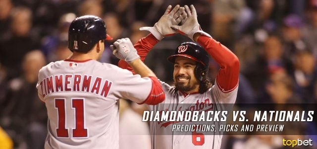 Arizona Diamondbacks vs. Washington Nationals Predictions, Picks and MLB Preview – May 3, 2017