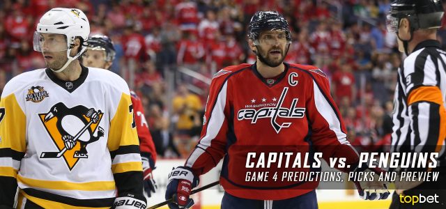Washington Capitals vs. Pittsburgh Penguins Predictions, Picks and Preview – 2017 Stanley Cup Playoffs – Eastern Conference Semifinals Game Four