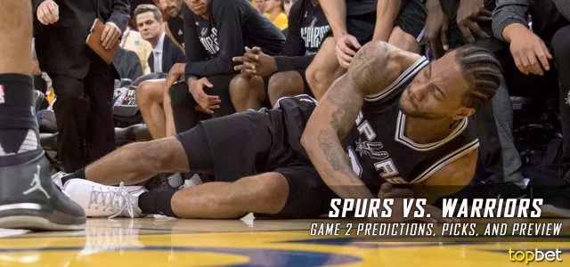 San Antonio Spurs vs. Golden State Warriors Predictions, Picks and Preview – 2017 NBA Playoffs – Western Conference Finals Game Two