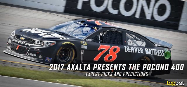 2017 Axalta presents the Pocono 400 Expert Picks and Predictions – NASCAR Betting Preview