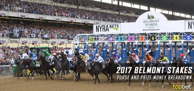 2017 Belmont Stakes Purse and Prize Money Breakdown