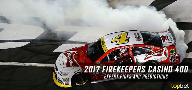 2017 FireKeepers Casino 400 Expert Picks and Predictions – NASCAR Betting Preview