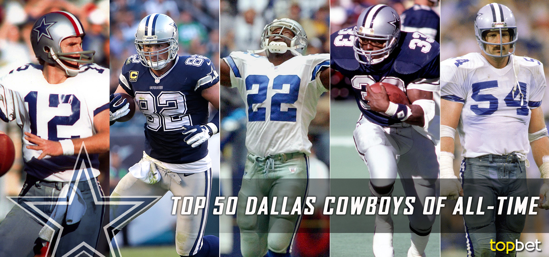 15 greatest Dallas Cowboys of all time, from Jason Witten to Emmitt Smith