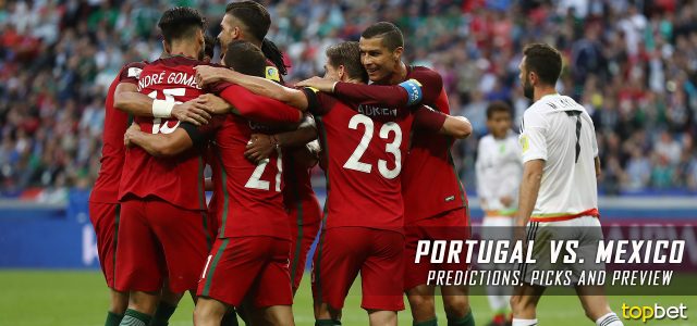 Portugal vs. Mexico Predictions, Picks, Odds and Betting Preview – 2017 FIFA Confederations Cup Third Place Match