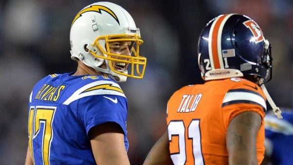 2017 AFC West win totals Broncos Chargers