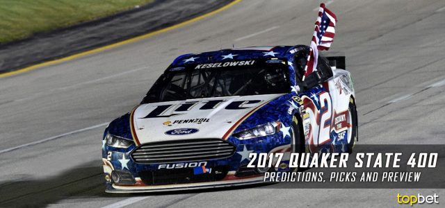 Quaker State 400 Predictions, Picks, Odds and Betting Preview: 2017 NASCAR Monster Energy Cup Series