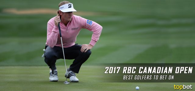 2017 RBC Canadian Open – Best Golfers to Bet On