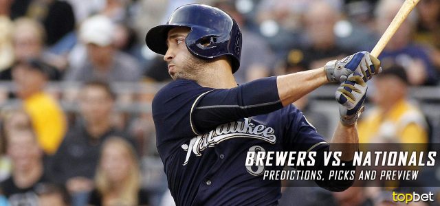 Milwaukee Brewers vs. Washington Nationals Predictions, Picks and MLB Preview – July 25, 2017