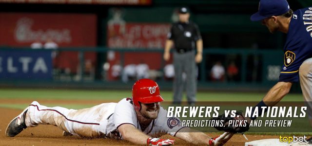 Milwaukee Brewers vs. Washington Nationals Predictions, Picks and MLB Preview – July 27, 2017