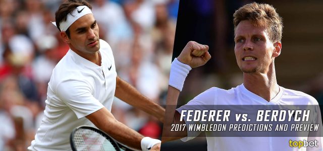 Roger Federer vs. Tomas Berdych Predictions, Odds, Picks, and Tennis Betting Preview – 2017 Wimbledon Semifinals