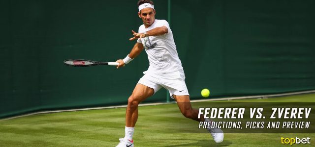 Roger Federer vs. Mischa Zverev Predictions, Odds, Picks, and Tennis Betting Preview – 2017 Wimbledon Third Round