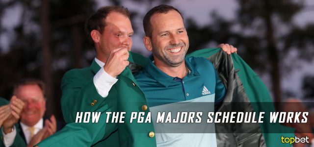 How the PGA Majors Schedule Works