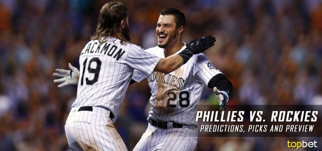 Philadelphia Phillies vs. Colorado Rockies Predictions, Picks and MLB Preview – August 4, 2017