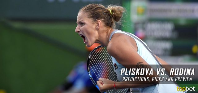 Karolina Pliskova vs. Evgeniya Rodina Predictions, Odds, Picks, and Tennis Betting Preview – 2017 Wimbledon First Round