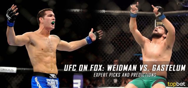 UFC on Fox 25: Weidman vs. Gastelum Expert Picks and Predictions