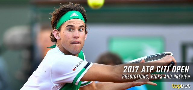 2017 ATP Citi Open Predictions, Picks, Odds and Betting Preview