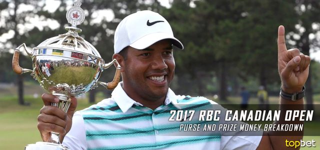 2017 RBC Canadian Open Purse and Prize Money Breakdown