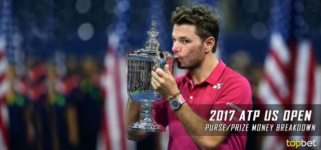 2017 ATP US Open Purse and Prize Money Breakdown
