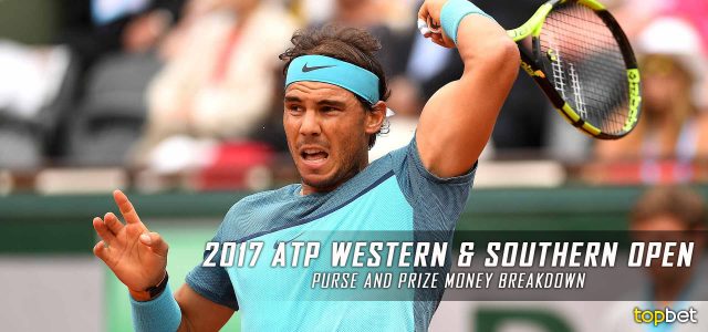 2017 ATP Western & Southern Open Purse and Prize Money Breakdown