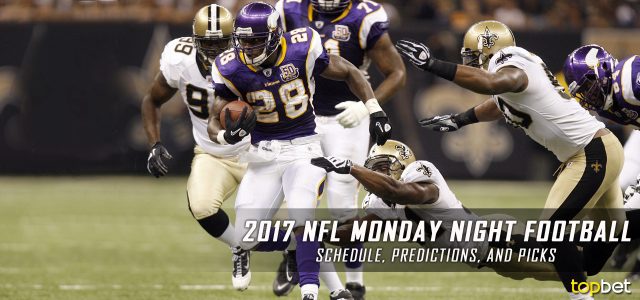 2017 NFL Monday Night Football Schedule, Picks and Predictions