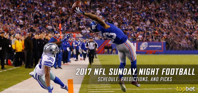 2017 NFL Sunday Night Football Schedule, Picks and Predictions