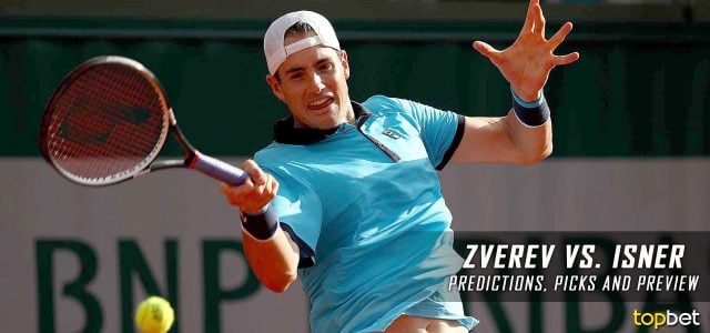 Mischa Zverev vs. John Isner Predictions, Odds, Picks, and Tennis Betting Preview – 2017 ATP US Open Third Round
