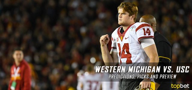 Western Michigan Broncos vs. USC Trojans Predictions, Picks, Odds, and NCAA Football Week One Betting Preview – September 2, 2017