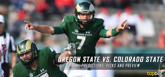 Oregon State Beavers vs. Colorado State Rams Predictions, Picks, Odds, and NCAA Football Week One Betting Preview – August 26, 2017